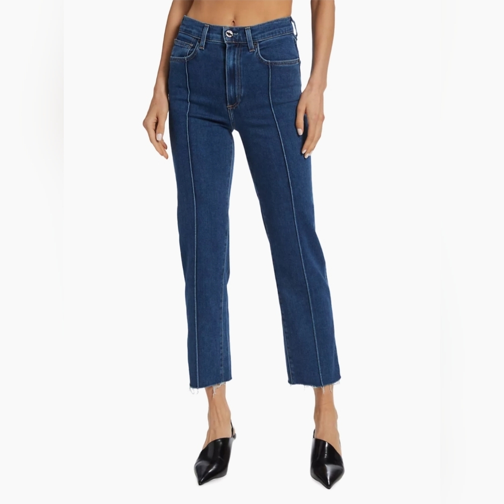 Le Jean Amelia Straight Leg Jeans